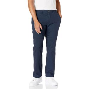 Amazon Essentials Men's Athletic-Fit Casual Stretch Chino Pant (36W x 28L, Dark Navy)