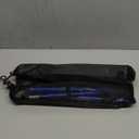 Covacure Trekking Poles Collapsible Hiking Poles - Aluminum Alloy 7075 Trekking Sticks with Quick Lock System, Telescopic, Collapsible, Ultralight for Hiking, Camping & Backpacking (Blue Long (110-130cm))