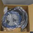 CAROTE 27pcs Ceramic Cookware Set Nonstick, Pots and Pans Set Non Stick, Non Toxic Cookware Detachable Handles, Dishwasher/Oven Safe, RV/Camping Cookware, Pan and Pot with Kitchen Utensils, Navy Blue