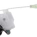 FUELHOOD 68084367AD / Rear/Trunk Latch Lock Actuator with Cable Rod Remote for Fiat 500 2012-2019 / Tailgate Trunk Lid Lock Latch Actuator/Durable/Metal / 1Pcs Premium Fit Design