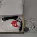 1w Ultra Quiet Aquarium Air Pump, Aquarium Aerator Adjustable Airflow, Single Hole Suitable for 20 to 40 GPH Fish Tank