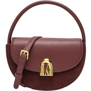 Leather Tote Bag Clutch Purse for Women Saddle Bag Crossbody Handbag Small Top Handle Purse Shoulder Handbag Clutch Satchel