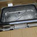 Electric Chafing Dish, 9 QT Full Size Touch Screen Chafing Dishes for Buffet Roll Top Set Food Servers and Warmer with Glass Lid for Catering, Parties, Weddings, Silver