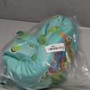 Vvinca Toddler Swim Vest for Kids 13-30lbs Boys Girls Puddle Kid Jumper Toddlers Pool Floaties Jacket with Adjustable Crotch Strap Sleeves Shoulder for 1-3 Yrs Old Baby Infant Learn to Swim (06-Green Frog)