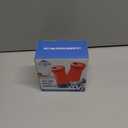 The Original Salt and Pepper Shakers set -Red- Spice Dispenser with Adjustable Pour Holes - Stainless Steel & Glass Set of 2 Bottles