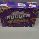 Nattork Roller Skates for Kids Boys Girls, 4 Size Adjustable Rollerskates with Light Up Wheels for Children Beginners for Outdoor Indoor (Large (3-6), Rose Red)