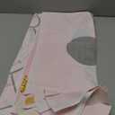 Baby Minnie Mouse Photo Backdrop 1st Birthday Party Supplies Pink Gold, 7x5 ft
