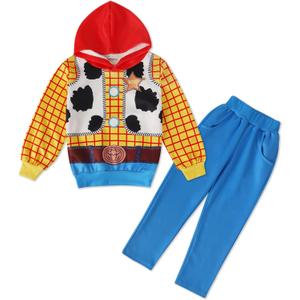 Eledobby Princess Costume for Kids Halloween Costume Toddler Christmas Birthday Gift for Boys Cosplay Outfits (2-3T, Yellow 2493)