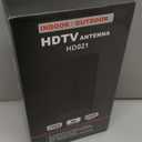 2800+ Miles Range TV Antenna, Digital Antenna for Smart TV Indoor Outdoor with Amplifier, Antennas for Local Channels Support Smart and Older TVs, 360 Clear Reception for 1080p 4K 8K-30FT Long Cable