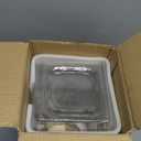 kitchentoolz 2 Gallon Glass Mason Jar with Airtight Wooden Lid  Wide Mouth Square Storage Container with Measurement Marks  Ideal for Pantry Organization, Dry Goods & Food Prep (Pack of 1)