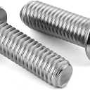 MewuDecor M8-1.25 x 20mm Button Head Socket Cap Screws, Stainless Steel 18-8, Bright Finish, Fully Threaded, Allen Socket Drive, 25 PCS