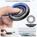 ULiXWH Upgraded for Magsafe Phone Grip Holder with 360 Rotation Design, Super Magnetic Cell Phone Grip Stand Ring Finger Kitcstand, Magsafe Accessories for iPhone 16 Pro Max 15 14 13