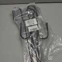 5 x Hat Organizer for Closet, Collapsible Metal Cap Rack with 360 Rotating Hooks, Space Saving Hat Hanger Holds 40+ Baseball Caps Holder for Wall, Door or Closet Display