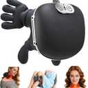 Shoulder & Neck Massager with Heat, 4D Bionic Heated Neck Massager with Fingers Simulates a Real Palm Massage for Comfort, 3 Intensity Levels + 2 Heat Settings Relax Muscle Tension