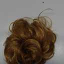 CAISHA Hairpiece Hair Wrap Heat-resistant Synthetic Fibres Curly Messy Updo Natur Blonde HW30