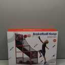 HYES Basketball Arcade Game Indoor Outdoor, Kids Basketball Hoop with 4 Balls & Pump, Single Shot Basketball Game at Home, Carnival Games Sport Toys for Boys Girls Teens