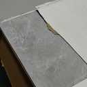 auxua Marble Pattern 24"x 24" Peel and Stick Floor Tiles (Large Format), Grey 12 Tiles/Pack - Covers 48 Sq Ft, Scratch-Resistant & Waterproof Floor Tiles Planks for Bathroom Kitchen