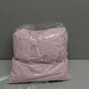 NTBAY Toddler Bedding Set - 4 Piece Soft and Breathable Crib Bedding Set for Boys and Girls, Includes Quilted Comforter, Fitted Sheet, Flat Top Sheet and Envelope Pillowcase, Pink