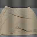 Womens Mini Skorts Sexy Mid-Waisted Pencil Bodycon Short Skirts with Side Split 2026, S