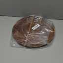 Round Wood Tray, Acacia Wooden Decorative Serving Tray for Coffee Table and Home Decor, Wooden Appetizer Charcuterie Board for Kitchen Countertop (11.8 inch)