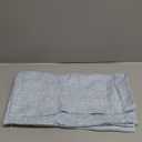 MIULEE Burlap Linen Spring Throw Pillow Covers 18x18 Inch Set of 2 Coastal Light Blue Farmhouse Decorative Pillows Modern Soft Accent Cushion Covers for Couch Sofa Bedroom Livingroom Home Decor