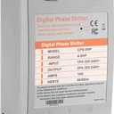 Single Phase to 3 Phase Converter5HP 220V 3 Phase Converter220V-240V Input/Output Digital Phase Shift for 5HP Motor