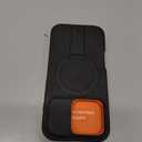 SURITCH for iPhone 16 Plus Case with Magnetic Camera Slide Cover and Adjustable Kickstand, Compatible with MagSafe, Shockproof Bumper Case Slim Protective Cover for iPhone 16 Plus 6.7 Inch, Black