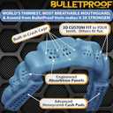 Bulletproof Braces Mouthguard Worlds Thinnest & Strongest Sports Mouth Guard for Braces! Basketball Football Lacrosse Wrestling Hockey Rugby BJJ MMA Boxing Mouthpiece Adult Youth & Kids