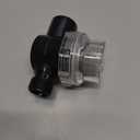 Cxztcl Water Pump Strainer 2 Pack, 1/2 Inches Hose Barb in-Line Strainer Twist-On Pipe Sprayer Filter for Water Pump RV Camper Marine Boat Lawn