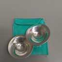 Koala Babycare The Original Silver Nursing Cups - Nipple Shields for Breastfeeding Newborn - Breastfeeding Essentials - Protect and Soothe - Tri-Laminate Silver - Standard Size (Regular)