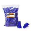 100PCS Winged Wire Nut Connector - AWG 14-6 Blue - Insulated Insert Twist Electrical Wire Terminal with Spring, Portable Wire Caps for Quick Connection