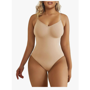 SHAPERX Women's Shapewear Bodysuit Tummy Control Body Shaper Seamless Sculpting Snatched Waist Body Suit 4-5X