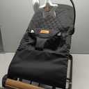 Baby Bouncer Chair - Comfortable Support for Your Little One's Blissful Moments (Normal, Black)