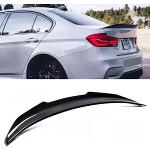 Rear Spoiler Compatible with 2012-2018 BMW F30 3 Series & 2014-2019 F80 M3 Sedan, Carbon Fiber Pattern PSM Style Duckbill for 318i 320i 325i 328i 330i 335i 340i, Trunk High Kick Wing Lip