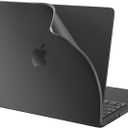 BlueSwan Case Compatible with MacBook Pro 16 inch Case M4 M3 M2 M1 Pro/Max 2025 2024-2021 A3403 A3186 A2991 A2780 A2485, Flexible PP and Matte Anti-Fingerprint Protective Case, Matte Black