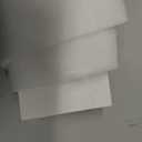COUKIU Bathroom Vanity Sink Backsplash/Sidesplash (White Engineered Marble, 4" x 24")