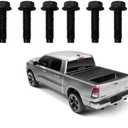 6 Pcs Grade 10.9 Truck Bed Mounting Hardware Kit Fit for 2002–2021 Dodge Ram Dodge Ram 1500