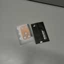 Uyiton Compatible with iPhone 17 Pro Max Camera Lens Protector - [Not Easy to Break][Strong Adsorption][Case-Friendly] Metal Tempered Glass Rear Camera Screen Cover - Cosmic Orange