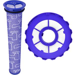 Replacement Filter for Dyson DC40 UP19 UP16, Post-Motor Filter and Pre-Motor Filter for Dyson Ball Multi Floor 2 Vacuum Light/Slim Ball Animal Vacuum, Compatible Part# 923587-02 & 922676-01