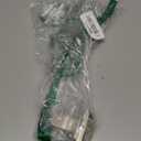 Amerock BH36060CG10 | Clear/Brushed Nickel Single Robe Hook | 2-15/16 in. (75 mm) Length Towel Holder | Glacio | Towel Hook for Bathroom | Bathroom Hardware | Bath Accessories