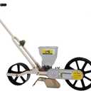 JP-1 Lite Garden Planter Seeder (Lightweight 15 lb, Precise, Durable) Vegetable Tool for Corn and Grass Planting, Hand Push Bag Seeder, Drop Spreader Alternative