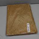 6 Pack Rectangular Woven Placemats, Rattan Wicker Table Mats, 17" x 12", Natural Seagrass Place Mats for Dining Table (Set of 6)