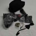GOLDGE Gatsby-inspired 1920s Men's Costume Set with Gangster Vest, Pocket Watch, Hat, Suspenders Accessories for Halloween Cosplay or Retro Parties