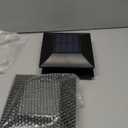 PASAMIC Solar Post Cap Lights 2 Pack, Solar Post Lights Outdoor Waterproof with 2 Color Modes, IP44 Deck Solar Powered for 4x4, 5x5, 6x6 Vinyl/Wooden Posts, Decorate Deck, Patio, Porch, Fence