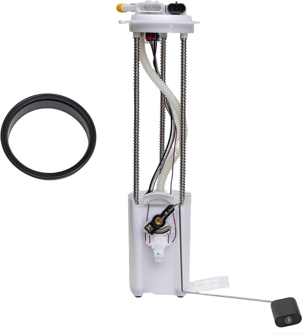 Fuel Pump Compatible with Chevy Silverado GMC Sierra 1999 2000 2001 2002 2003 2004 4.3L 4.8L 5.3L 6.0L 8.1L Replace E3500M with Pressure Sensor and Seal Ring