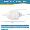 MAKHOON Upgraded G52 Backup Valve Replacement for Polaris Pool Cleaner Parts, Compatible with Polaris 180,280,380,480,3900 Pool Cleaner, The Valve Body has Been ReinforcedLonger Life Than Zodiac G52