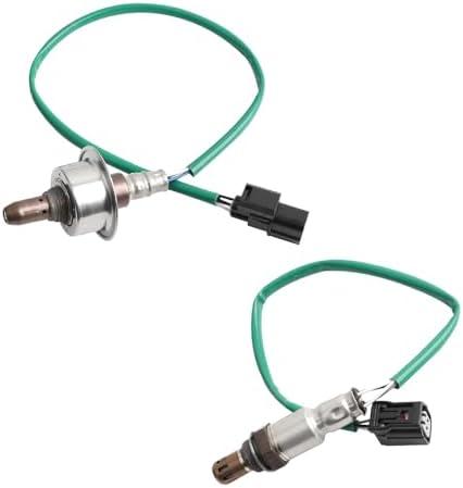 2Pcs 234-9091 234-4462 Upstream Downstream Oxygen O2 Sensor Compatible with Honda Accord 2.4L L4 2008-2012, Acura TSX 2.4L L4 2009-2014,Replaces # 36531-R40-A01 36532-R40-A01
