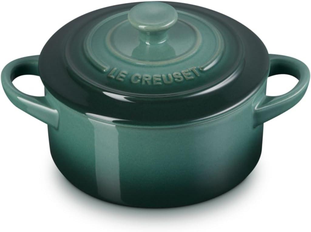 Le Creuset Stoneware Mini Round Cocotte, 8 oz., Artichaut