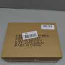 Cardboard Jewelry Brown Gift Boxes 20 Pack3.5×3.5×1 inches, its apply to displaying necklaces, rings, bracelets, earrings