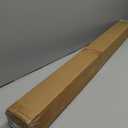 AIZESI 41-100 Inch Heavy Duty White Tension Curtain Rod - No Drilling, Adjustable, Rust-Proof for Outdoor, Living Room, Bathroom